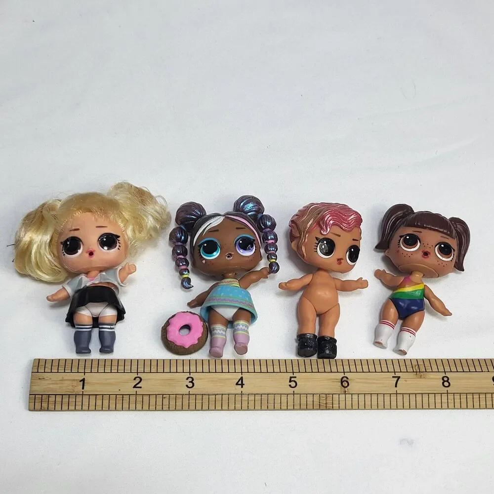 LOL Surprise Doll Lot‎ OF 4 Girls and a Donut